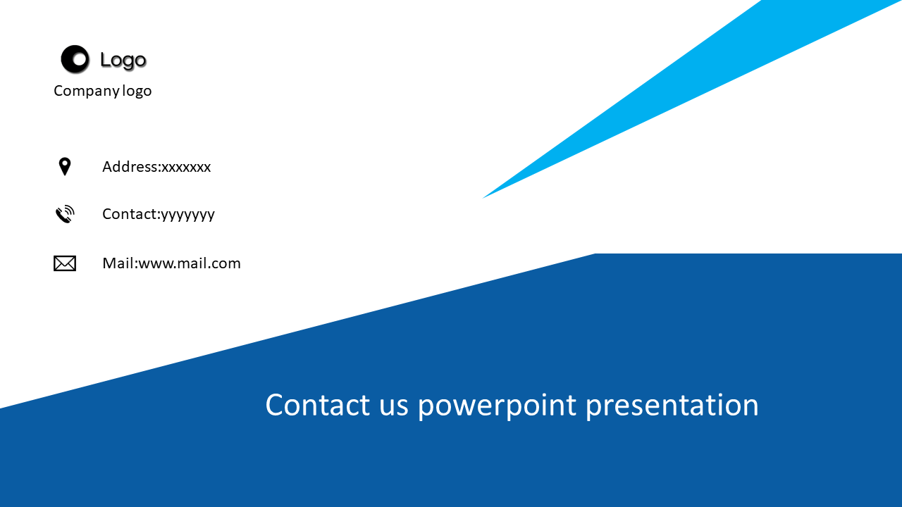 Free - Use Contact Us PowerPoint Presentation Slide Templates